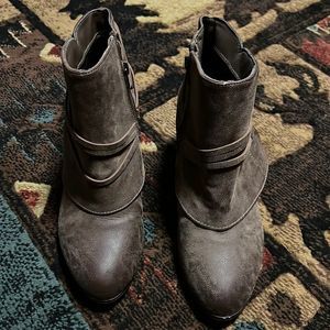 Fergalicious heeled booties